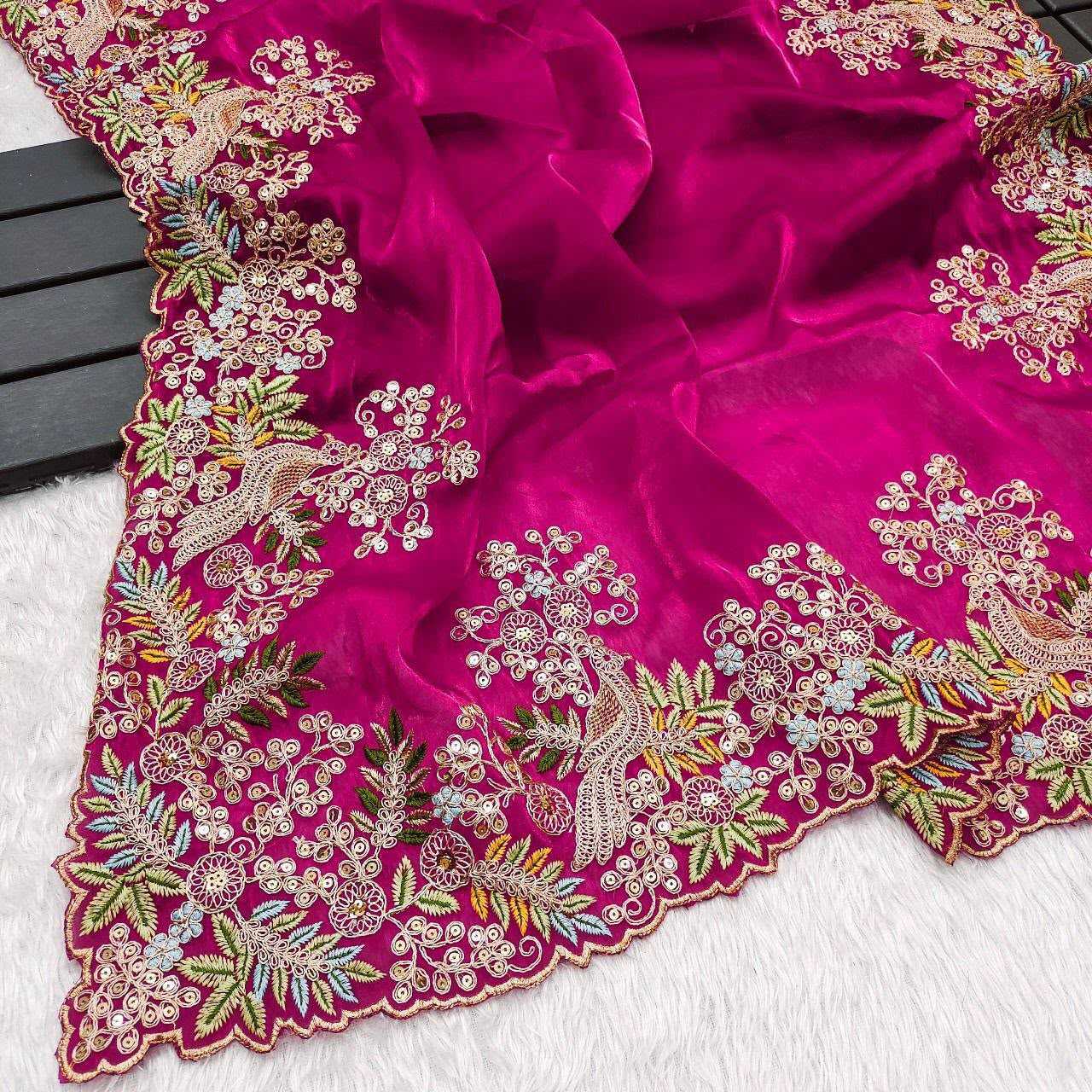 YNF Wholesale Satin Silk Soft Silk Sarees  | Surat Manufacturer