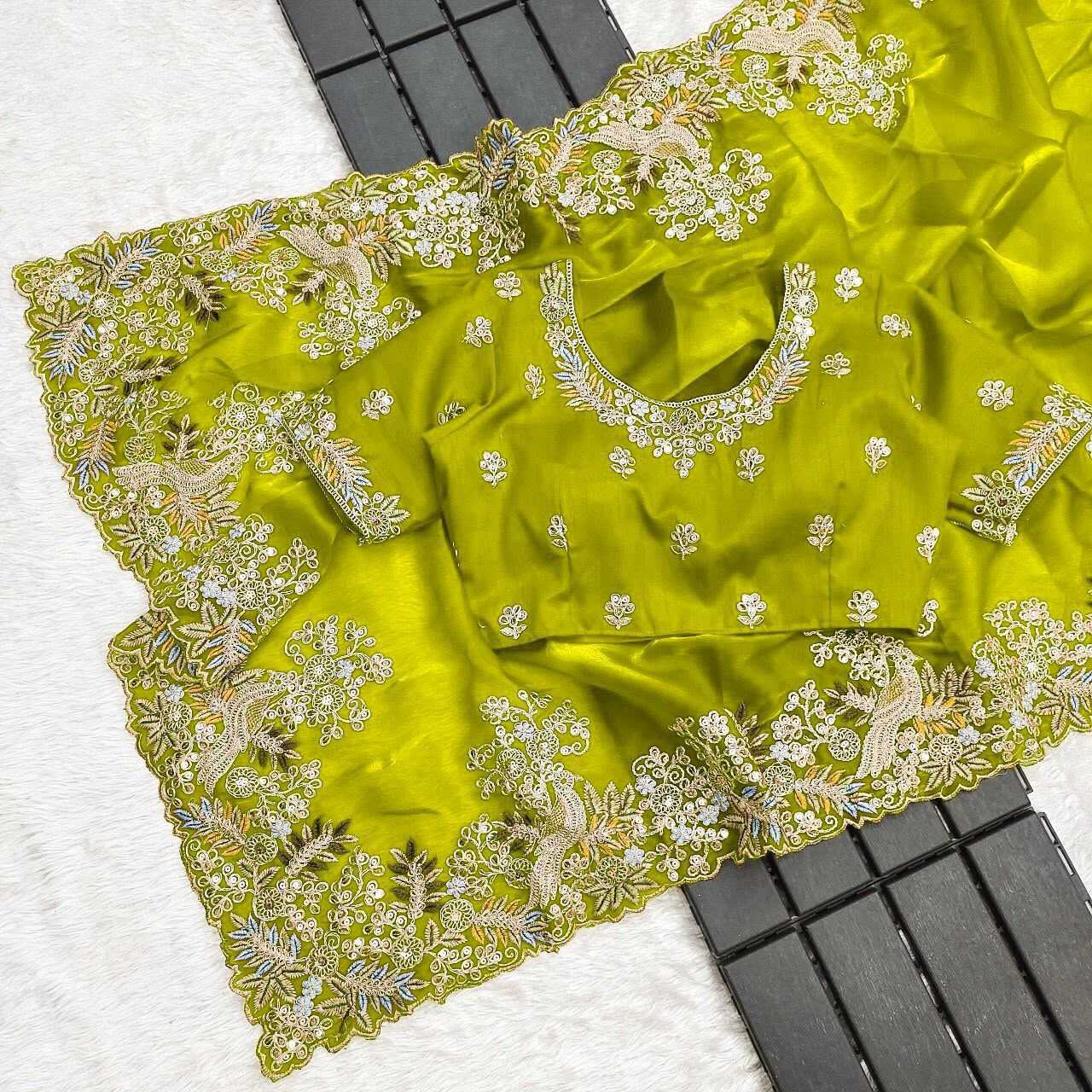 YNF Wholesale Satin Silk Soft Silk Sarees  | Surat Manufacturer