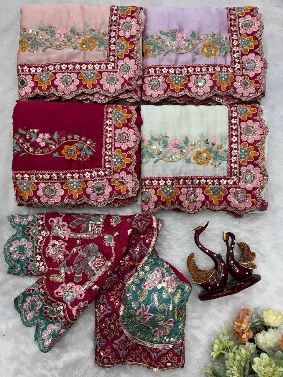 YNF Wholesale Rangoli Silk Soft Silk Sarees  | Surat Manufacturer