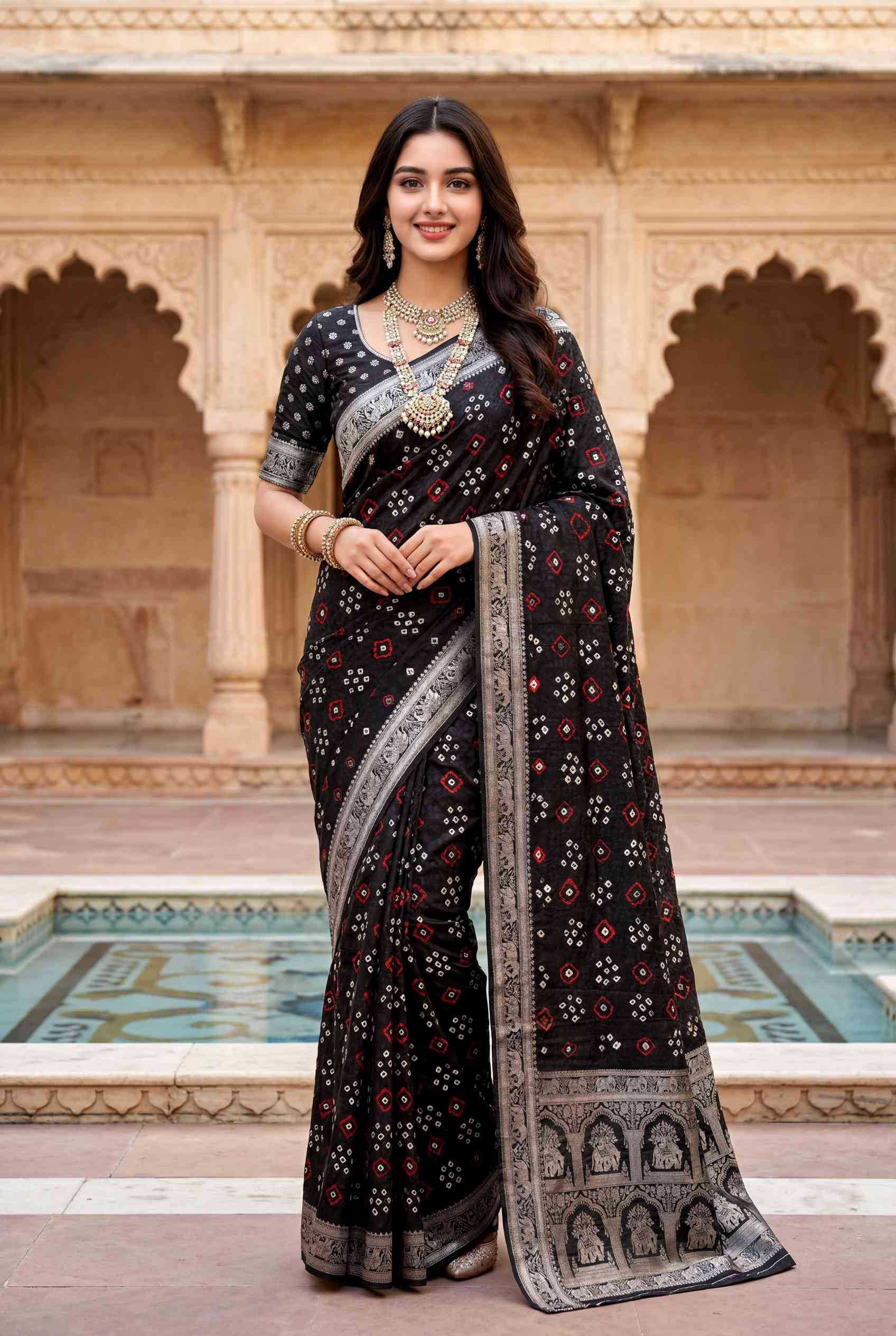 YNF Wholesale Dola Silk Dola Silk Sarees  | Surat Manufacturer