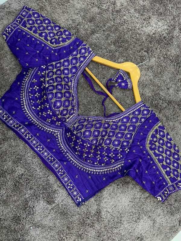 YNF Wholesale Pure Silk Blouse  | Surat Manufacturer
