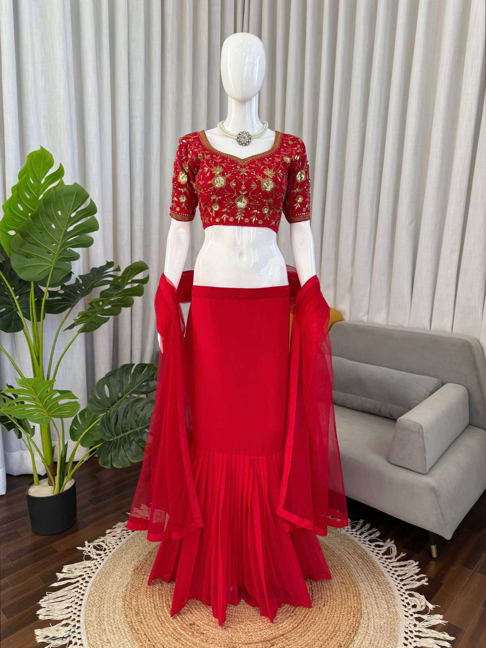 YNF Wholesale Faux Georgette Designer Lehenga  | Surat Manufacturer
