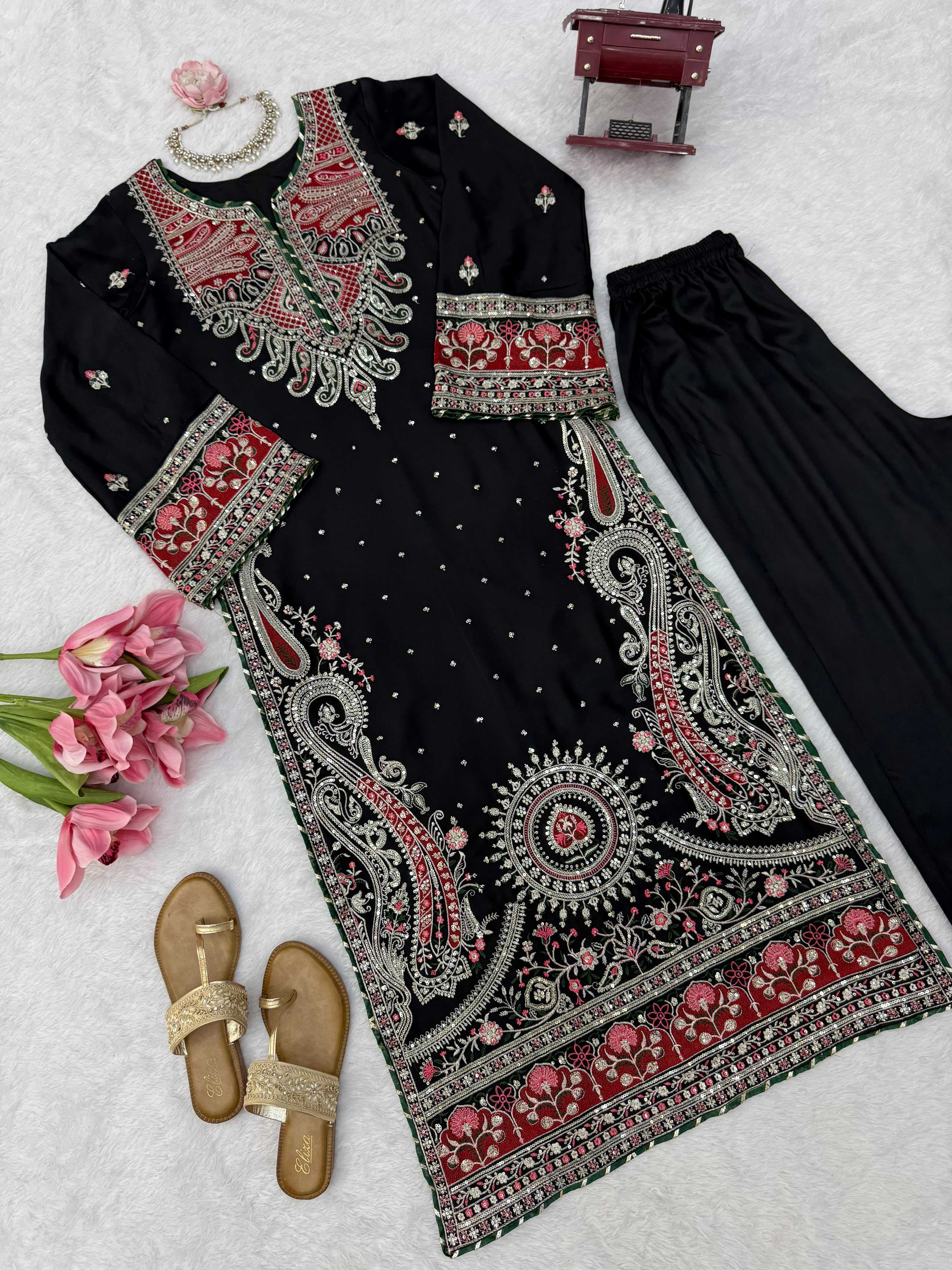 YNF Wholesale Cotton Kashmiri Suits RIN162 6064 | Surat Manufacturer