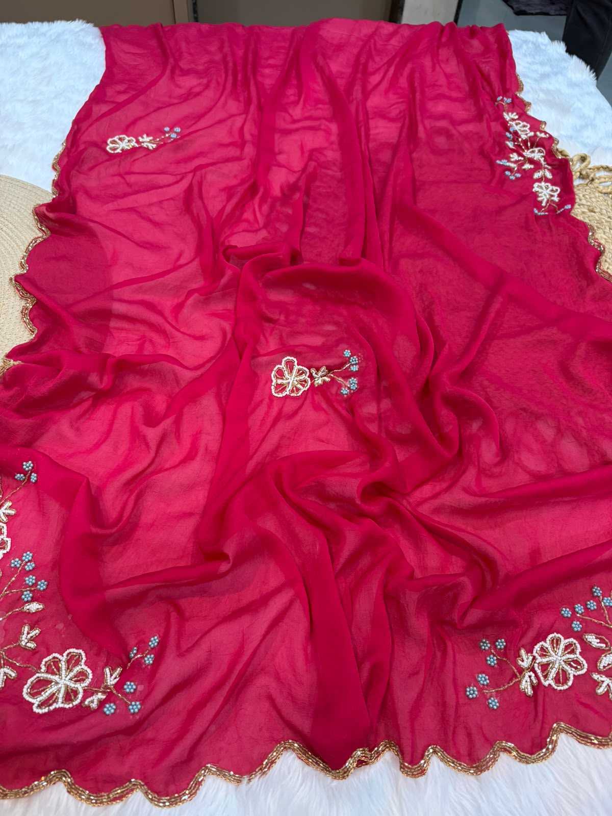 YNF Wholesale Crunchi Designer Sarees  | Surat Manufacturer