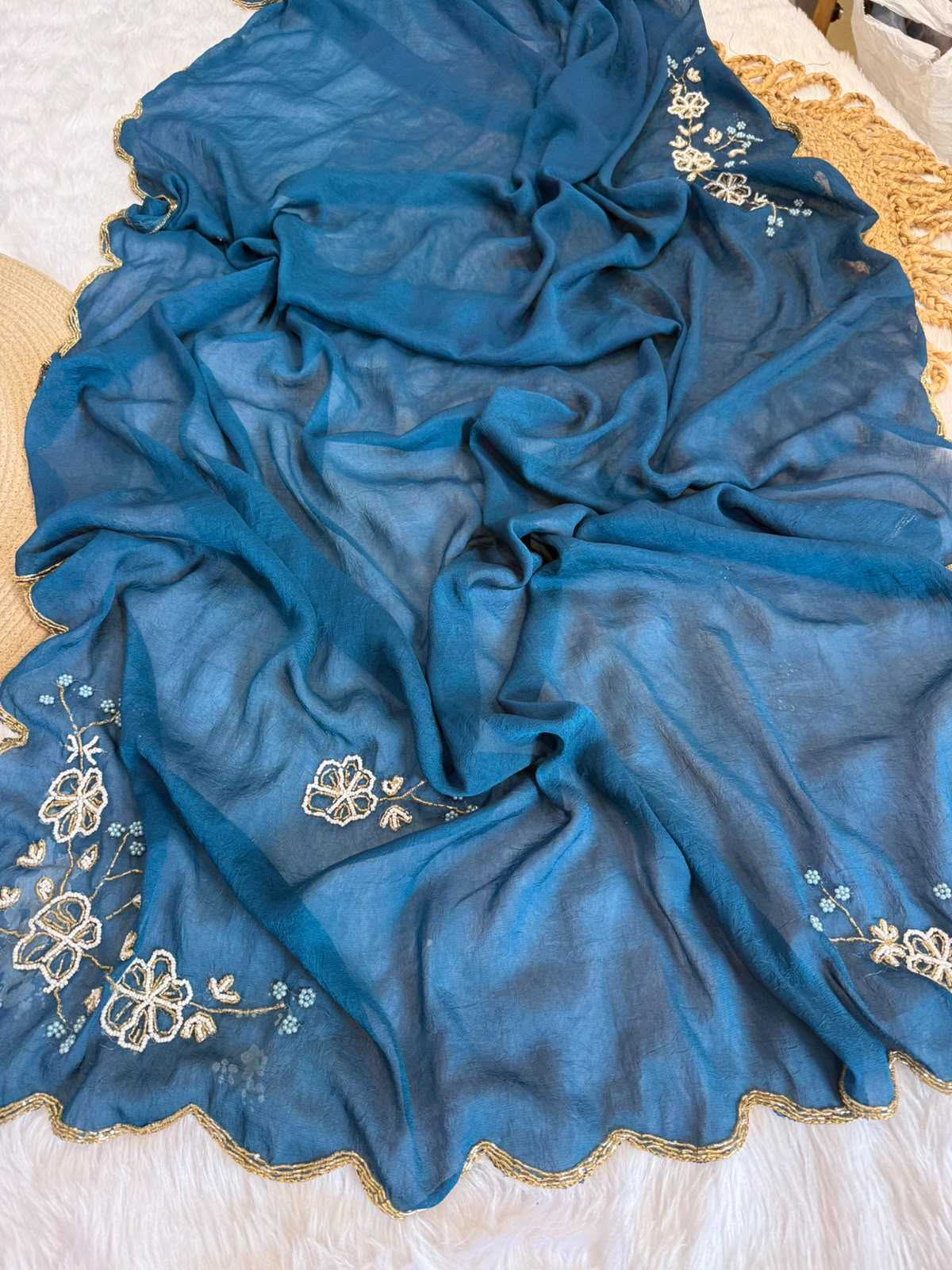 YNF Wholesale Crunchi Designer Sarees  | Surat Manufacturer