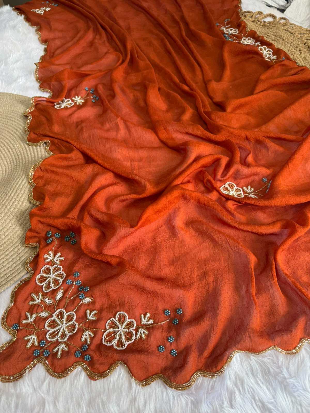 YNF Wholesale Crunchi Designer Sarees  | Surat Manufacturer