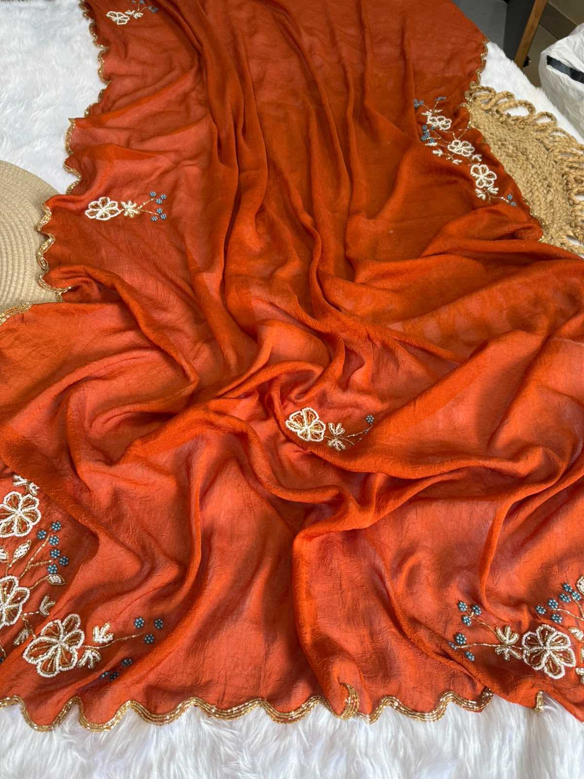 YNF Wholesale Crunchi Designer Sarees  | Surat Manufacturer