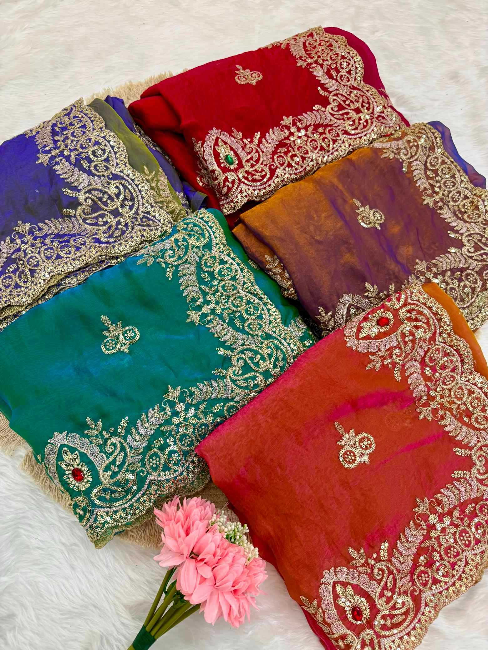 YNF Wholesale Satin Silk Gajji Modal Sarees RIN164 Dhrishti | Surat Manufacturer