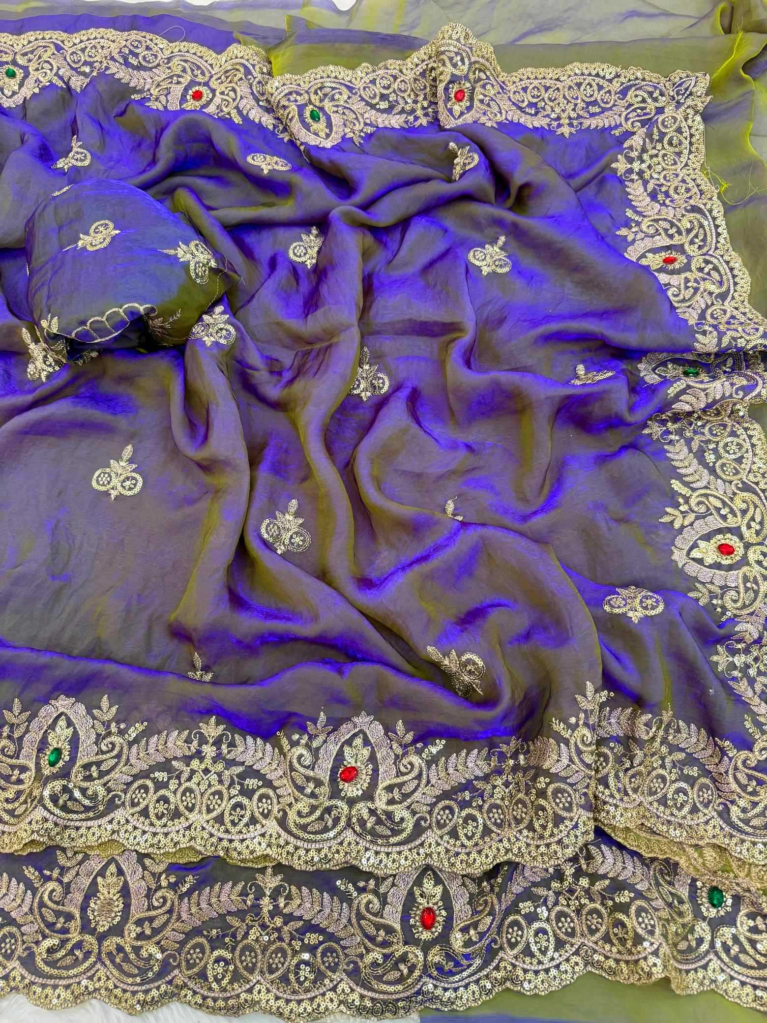 YNF Wholesale Satin Silk Gajji Modal Sarees RIN164 Dhrishti | Surat Manufacturer