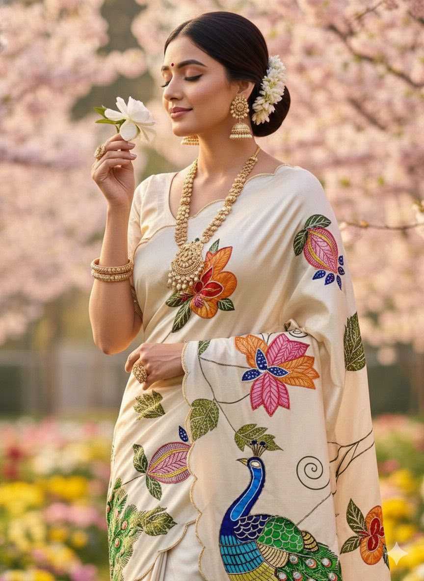 YNF Wholesale Malai Silk Traditional Silk Sarees RIN164 Gargeyi | Surat Manufacturer