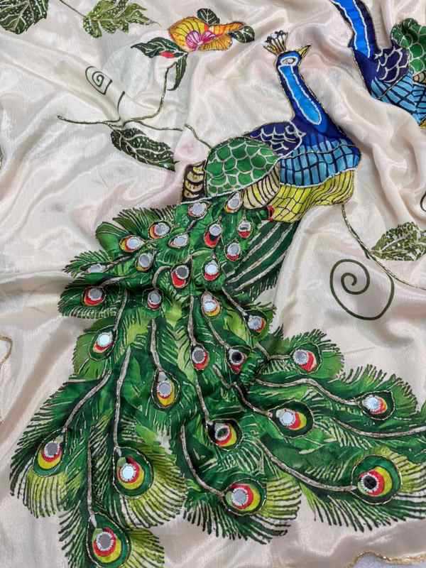 YNF Wholesale Malai Silk Traditional Silk Sarees RIN164 Gargeyi | Surat Manufacturer