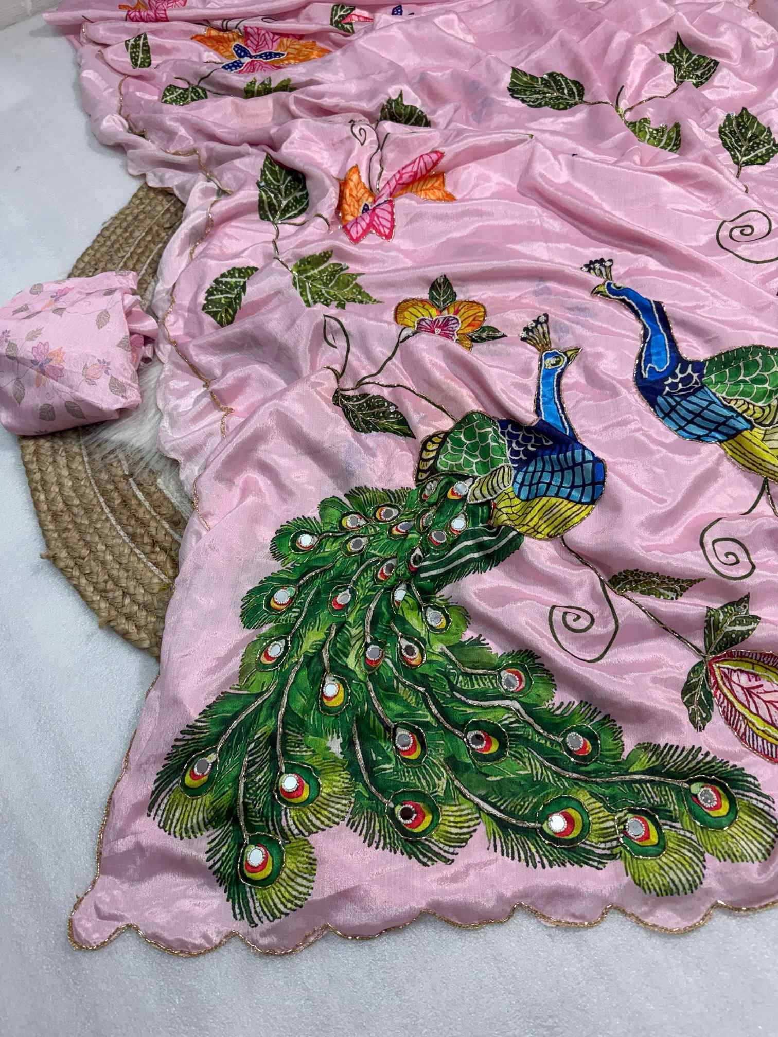YNF Wholesale Malai Silk Traditional Silk Sarees RIN164 Gargeyi | Surat Manufacturer