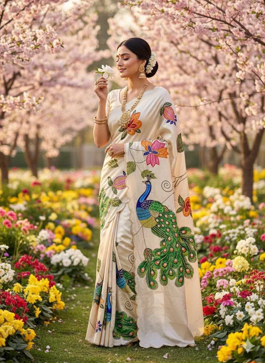 YNF Wholesale Malai Silk Traditional Silk Sarees RIN164 Gargeyi | Surat Manufacturer