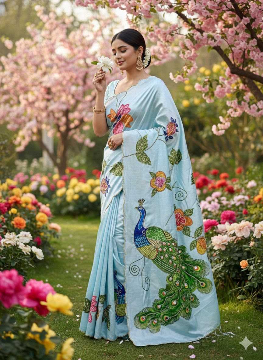 YNF Wholesale Malai Silk Traditional Silk Sarees RIN164 Gargeyi | Surat Manufacturer