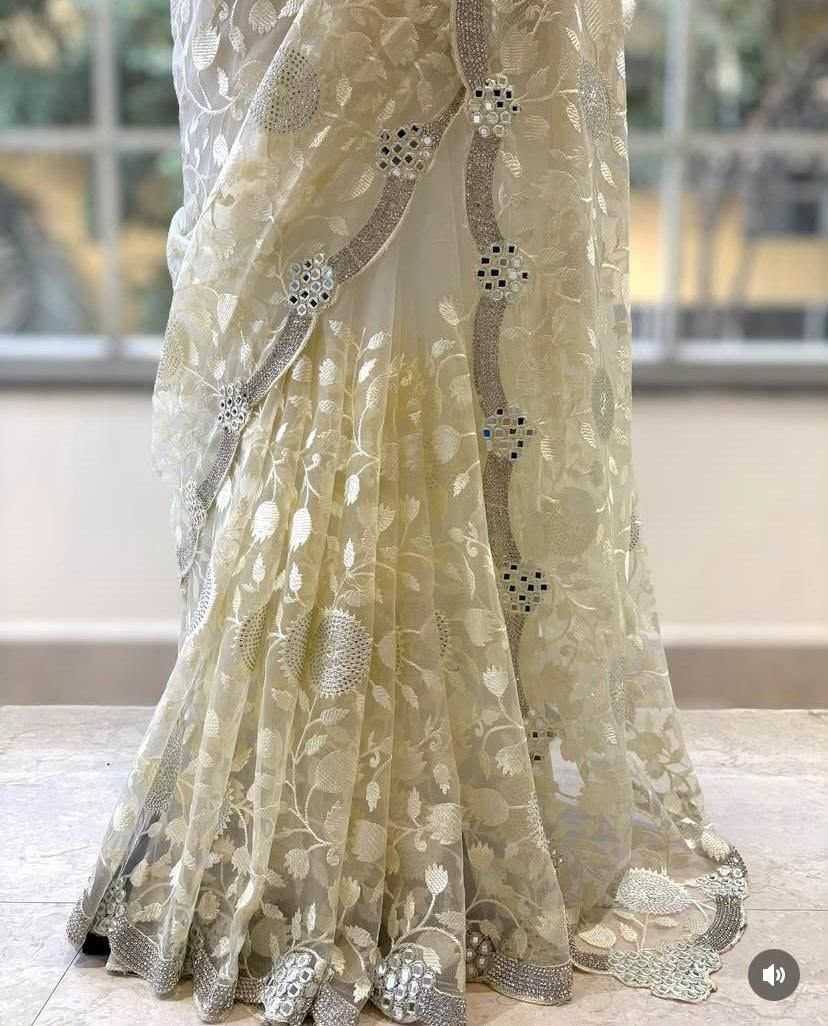 YNF Wholesale Organza Designer Sarees  | Surat Manufacturer