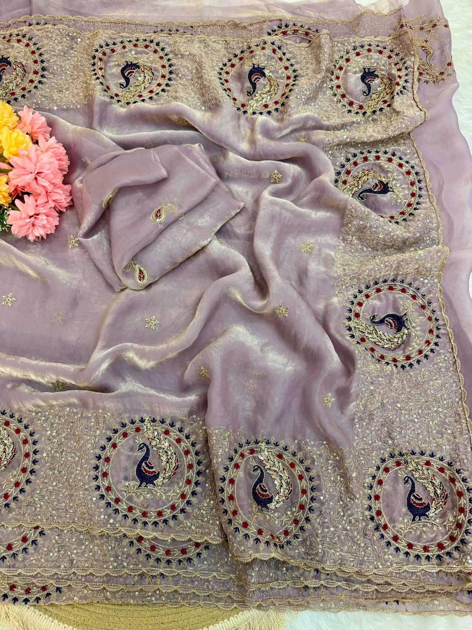 YNF Wholesale Satin Designer Sarees  | Surat Manufacturer