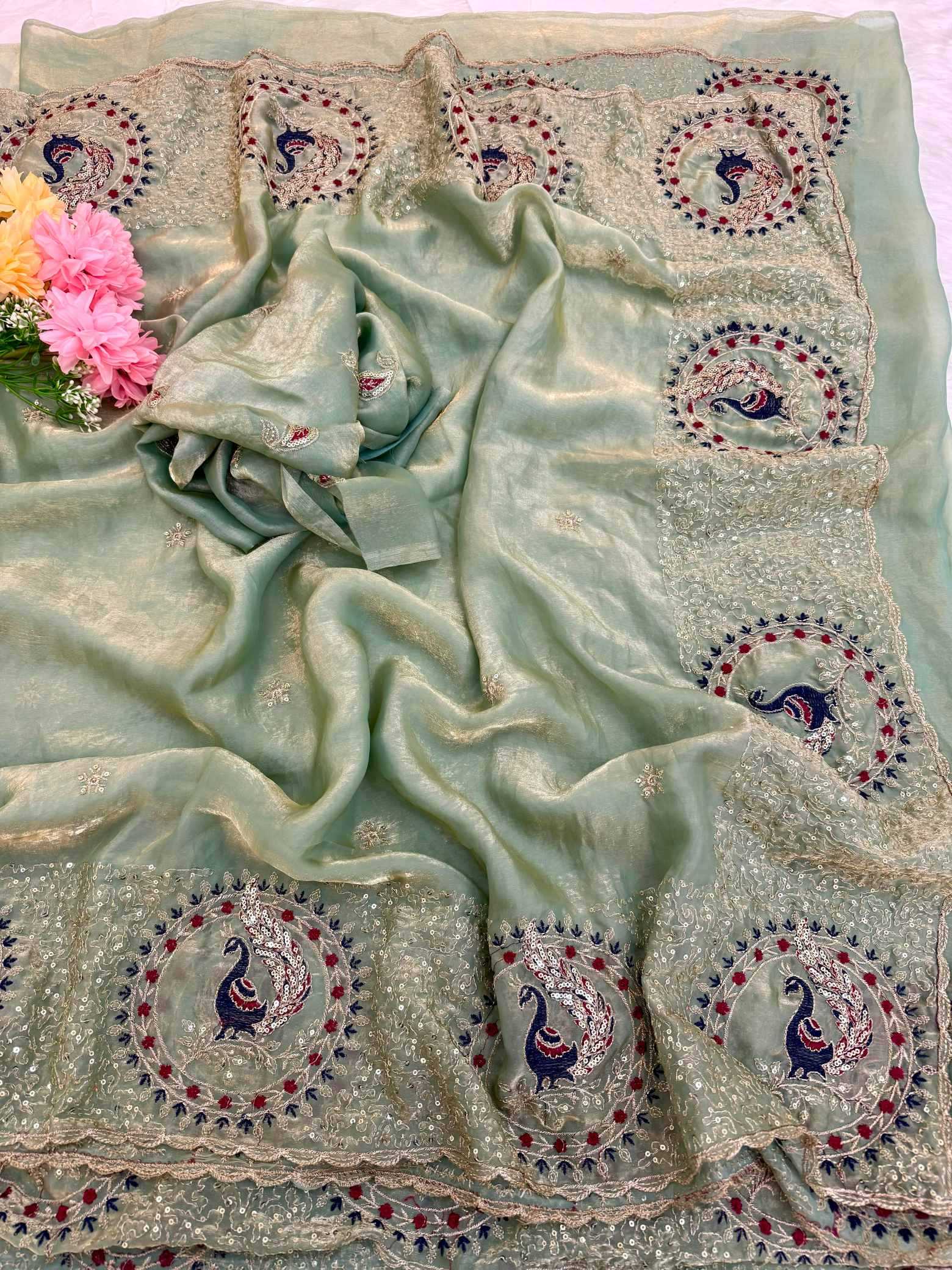 YNF Wholesale Satin Designer Sarees  | Surat Manufacturer