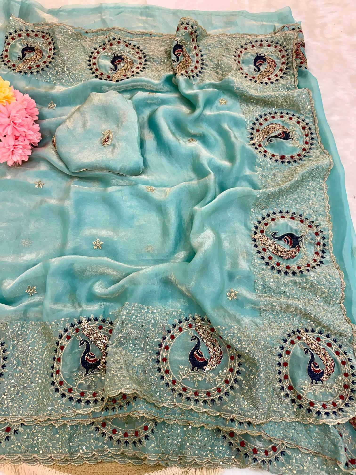 YNF Wholesale Satin Designer Sarees  | Surat Manufacturer