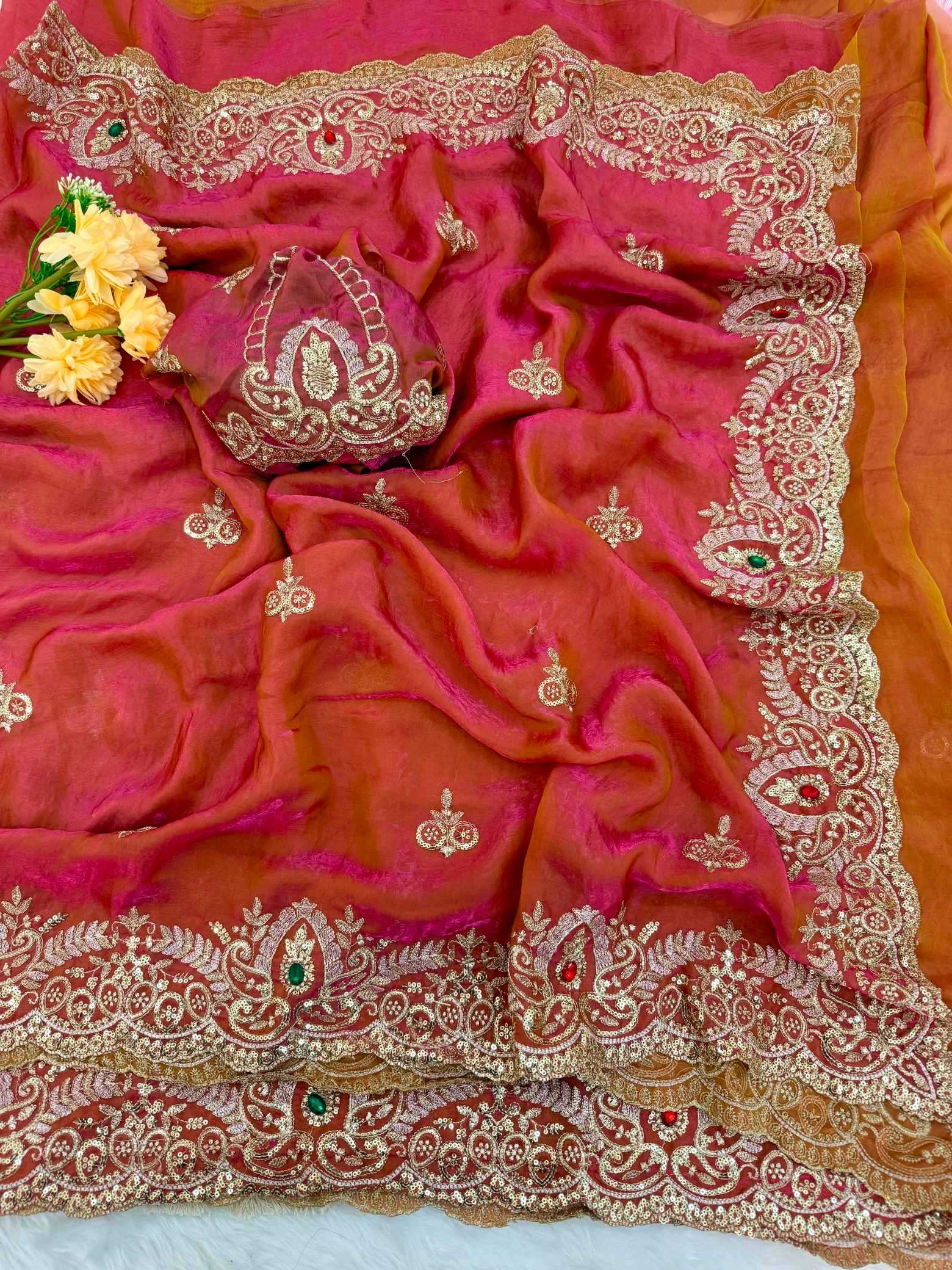 YNF Wholesale Satin Silk Traditional Silk Sarees  | Surat Manufacturer
