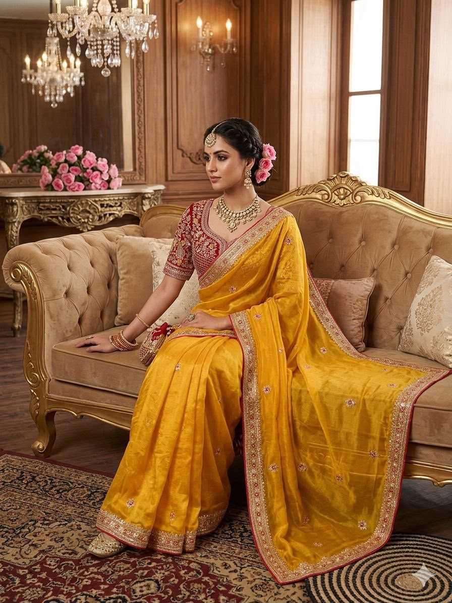 YNF Wholesale Space Silk Designer Silk Sarees  | Surat Manufacturer