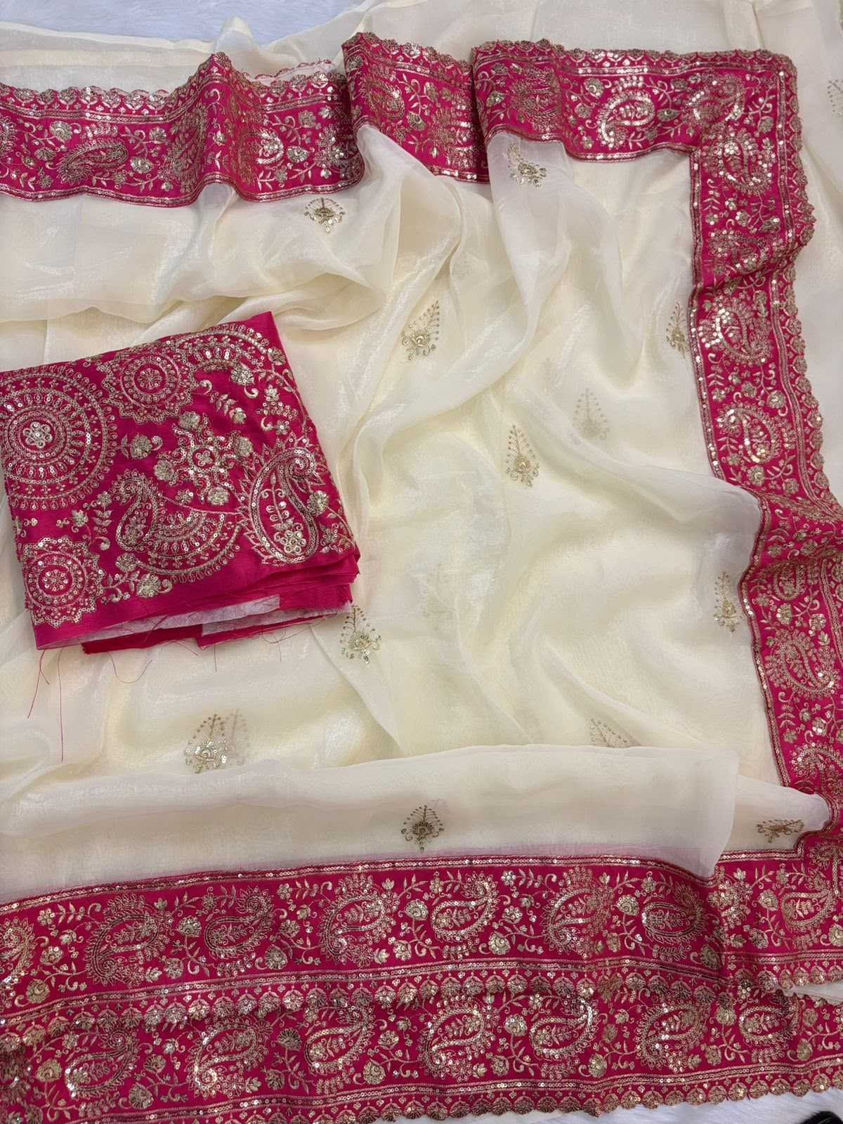 YNF Wholesale Tissue Designer Sarees  | Surat Manufacturer