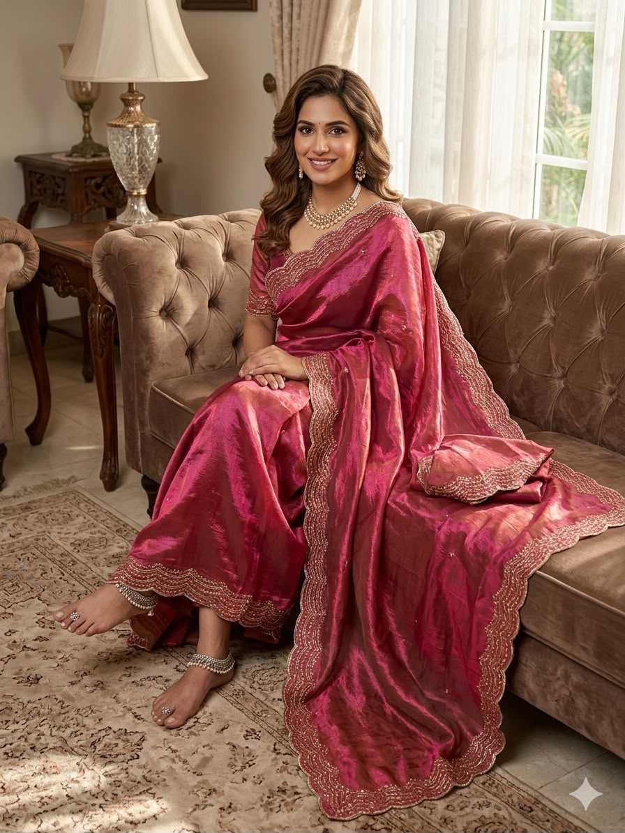 YNF Wholesale Space Silk Designer Silk Sarees  | Surat Manufacturer