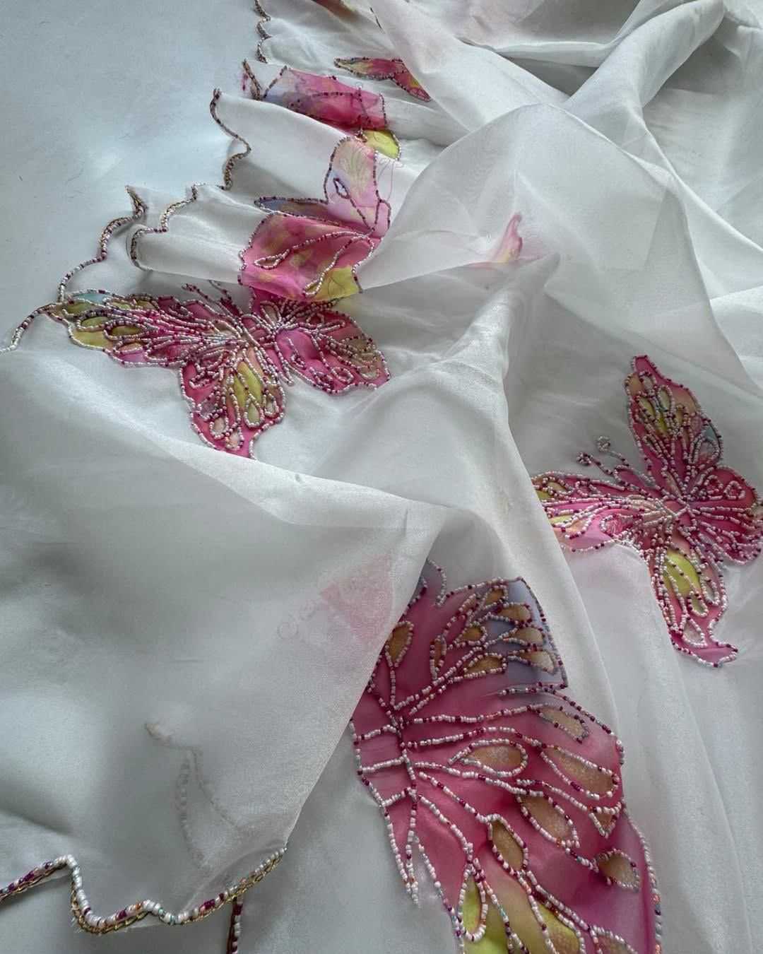 YNF Wholesale Organza Organza Sarees  | Surat Manufacturer
