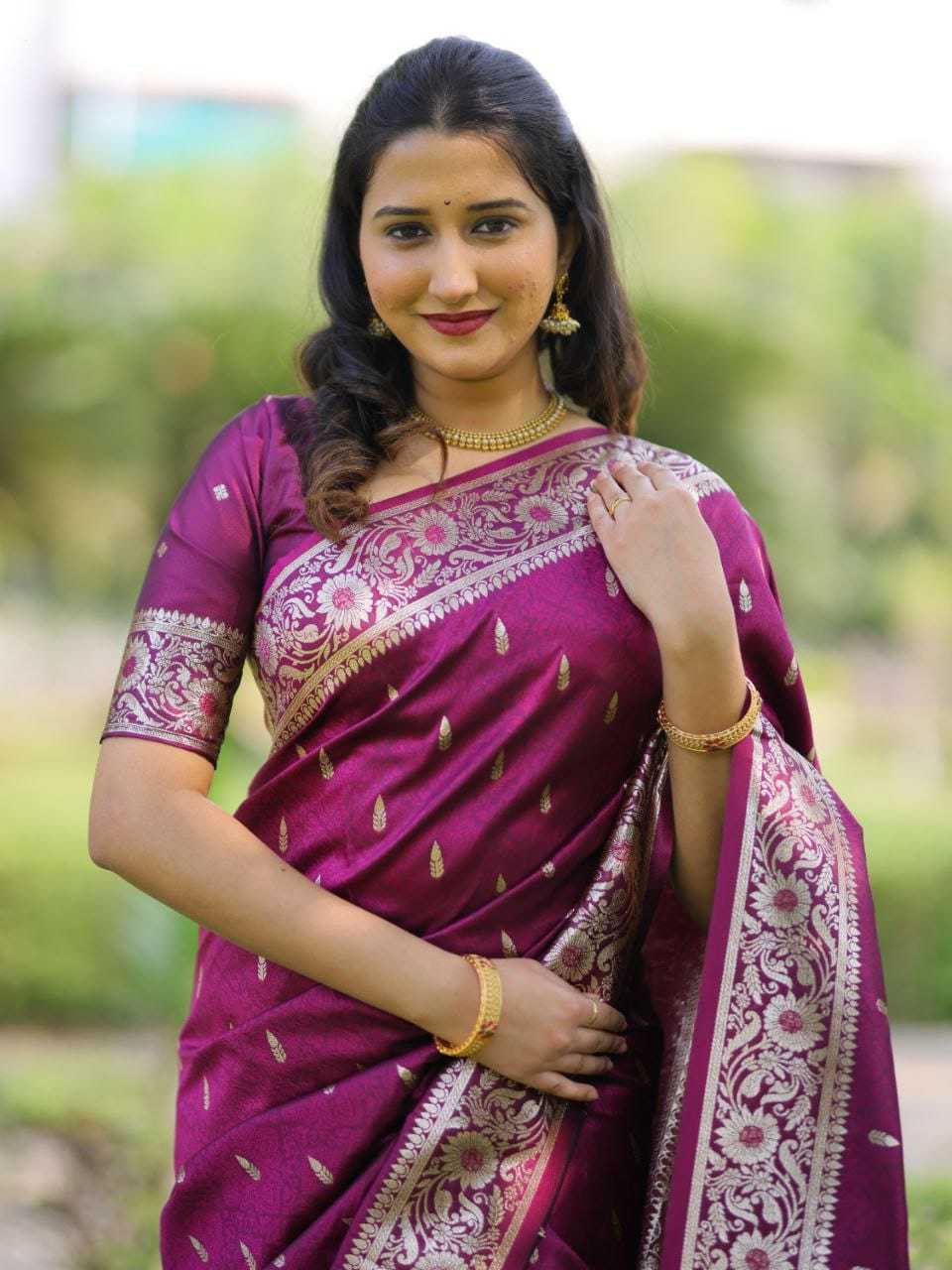 YNF Wholesale Banarasi Soft Silk Banarasi Silk Sarees  | Surat Manufacturer