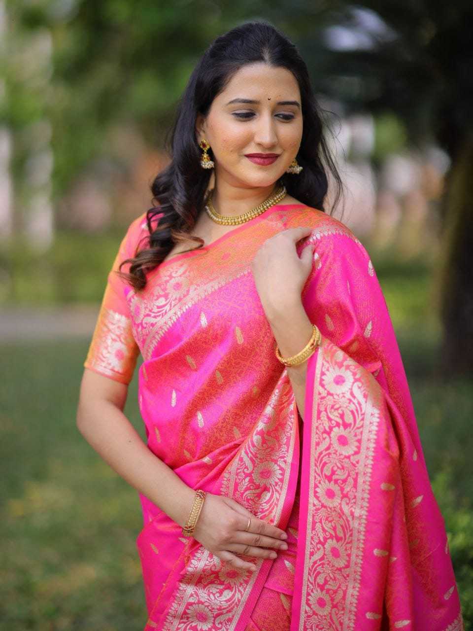YNF Wholesale Banarasi Soft Silk Banarasi Silk Sarees  | Surat Manufacturer