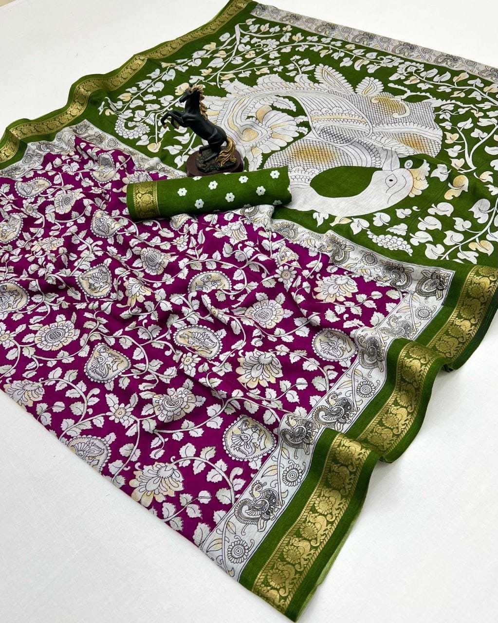 YNF Wholesale Viscose Printed Sarees  | Surat Manufacturer