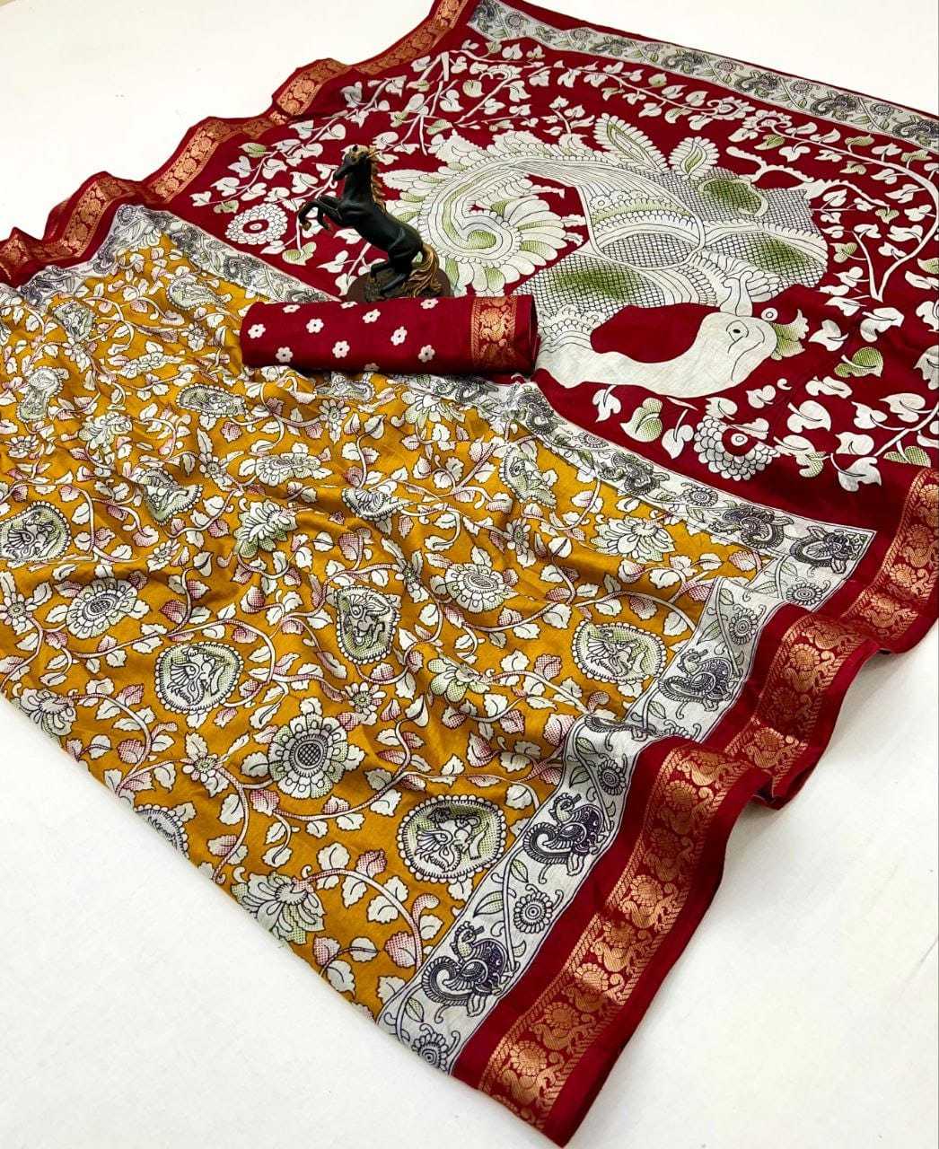 YNF Wholesale Viscose Printed Sarees  | Surat Manufacturer