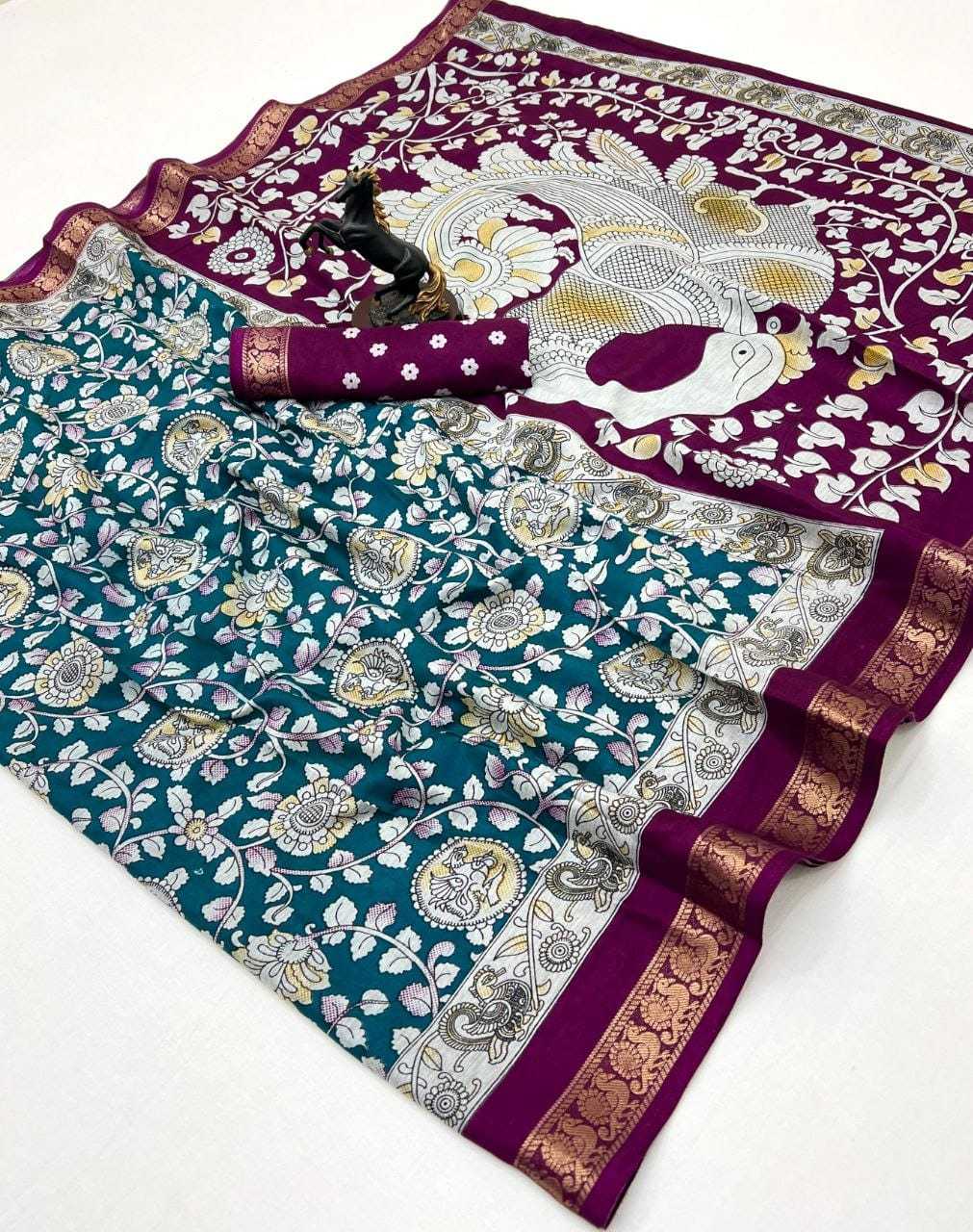 YNF Wholesale Viscose Printed Sarees  | Surat Manufacturer