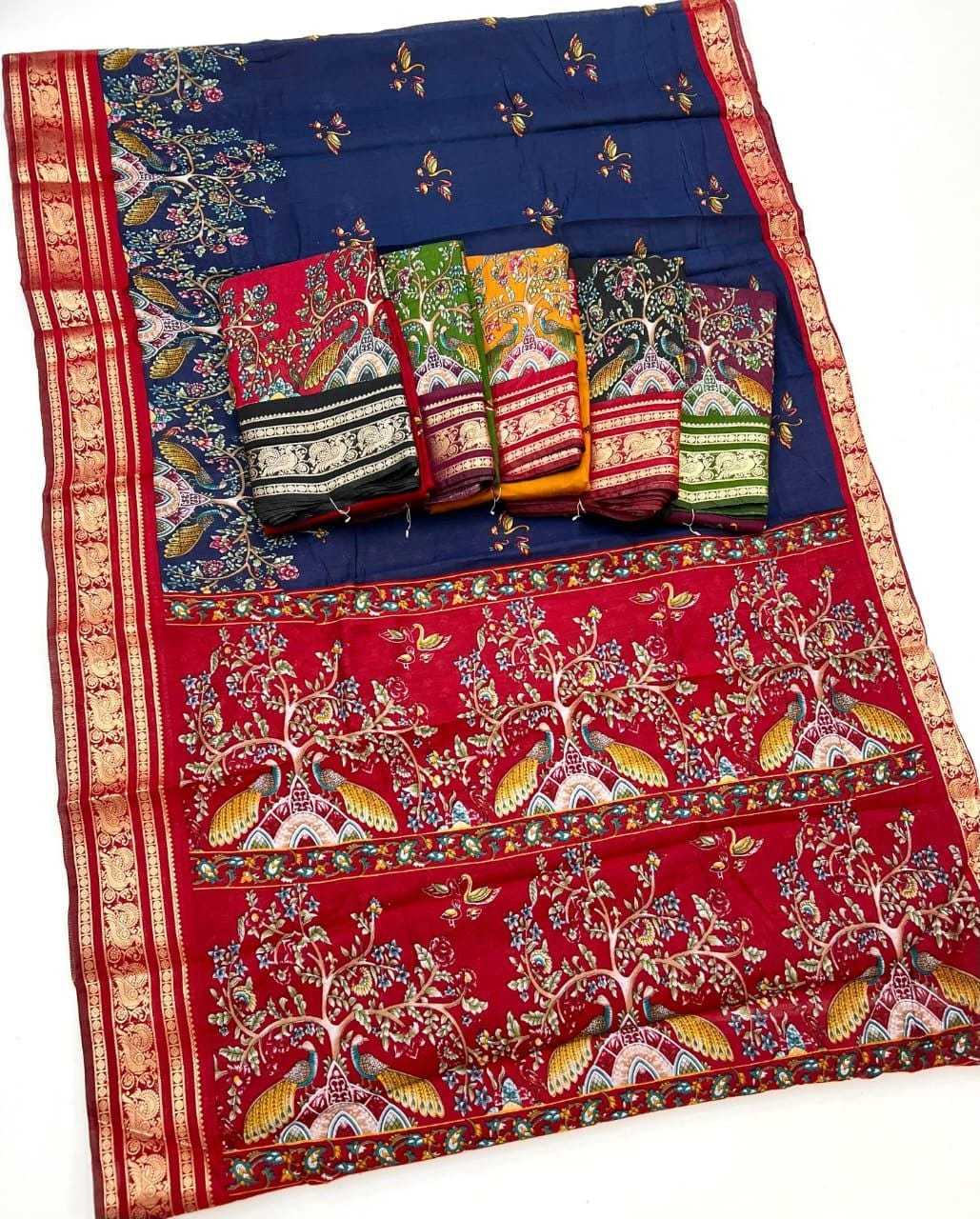 YNF Wholesale Viscose Kalamkari Sarees  | Surat Manufacturer