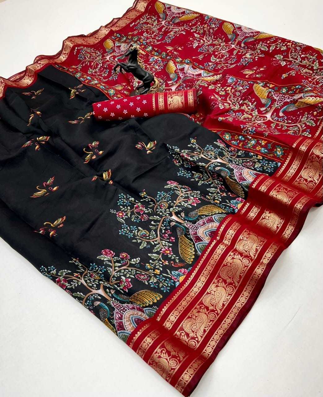 YNF Wholesale Viscose Kalamkari Sarees  | Surat Manufacturer