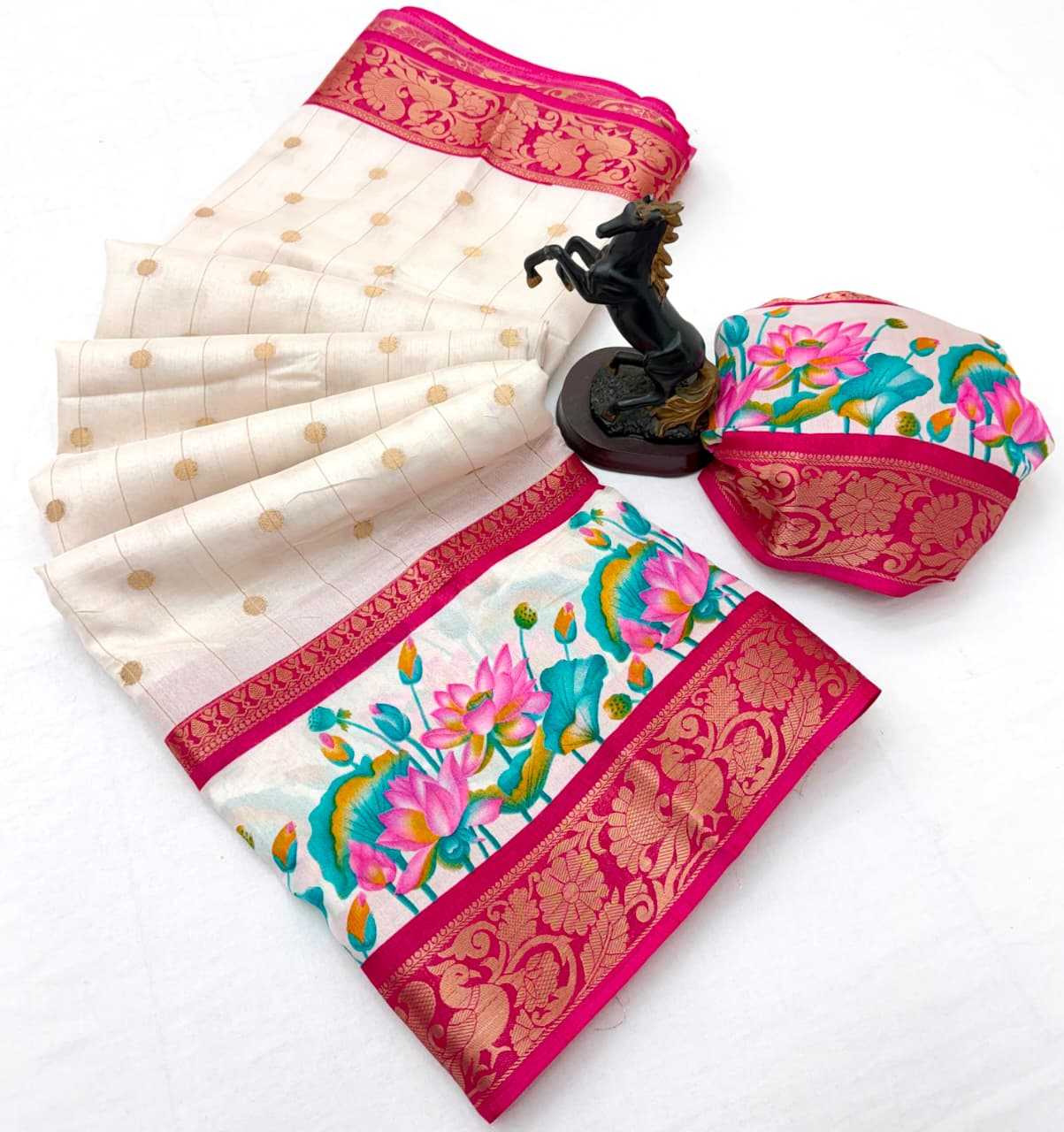 YNF Wholesale Dola Silk Kalamkari Sarees  | Surat Manufacturer