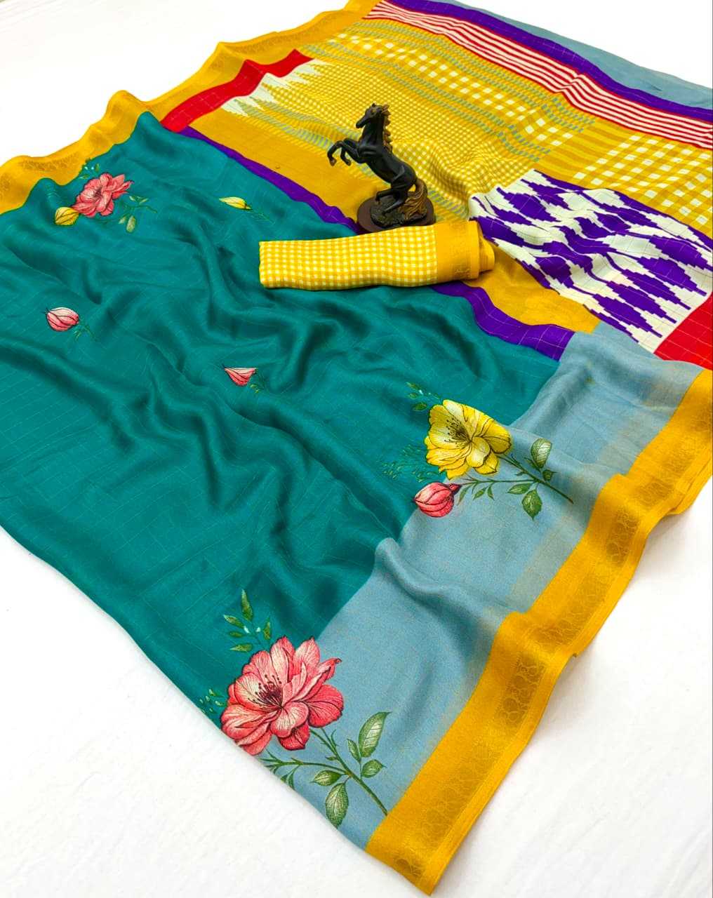YNF Wholesale Dola Silk Designer Sarees  | Surat Manufacturer