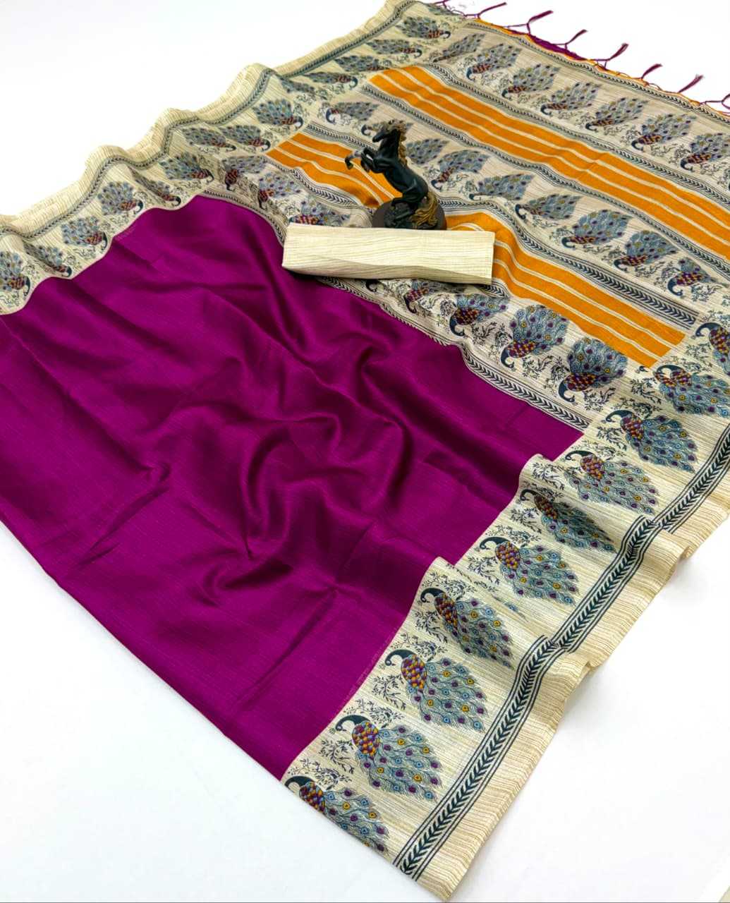 YNF Wholesale Khadi Cotton Printed Sarees  | Surat Manufacturer