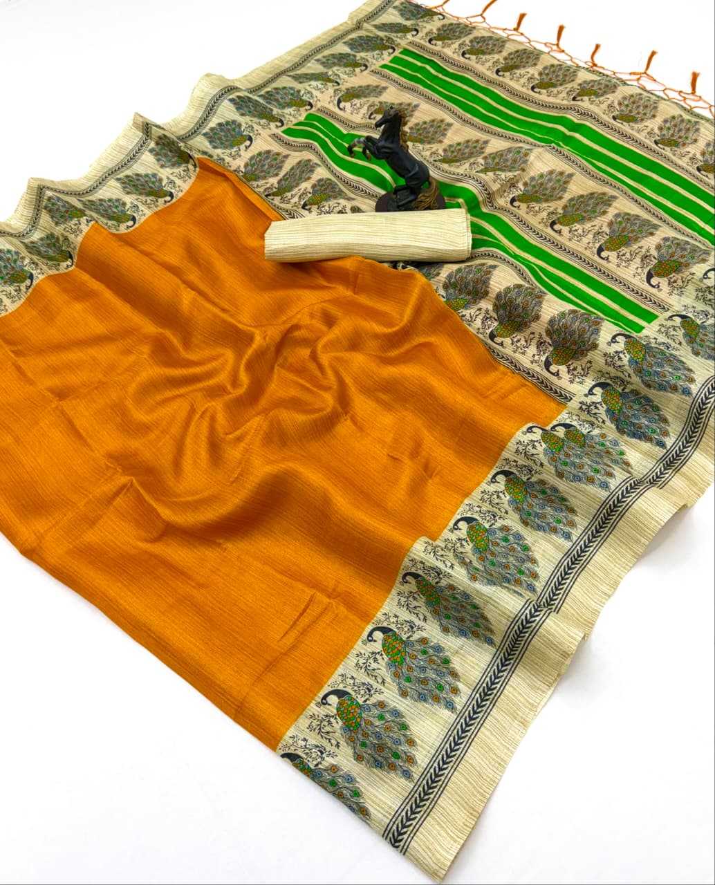YNF Wholesale Khadi Cotton Printed Sarees  | Surat Manufacturer