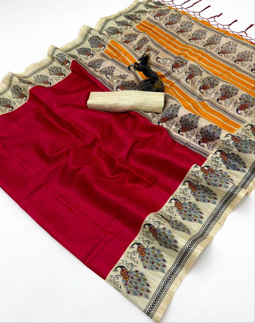 YNF Wholesale Khadi Cotton Printed Sarees  | Surat Manufacturer