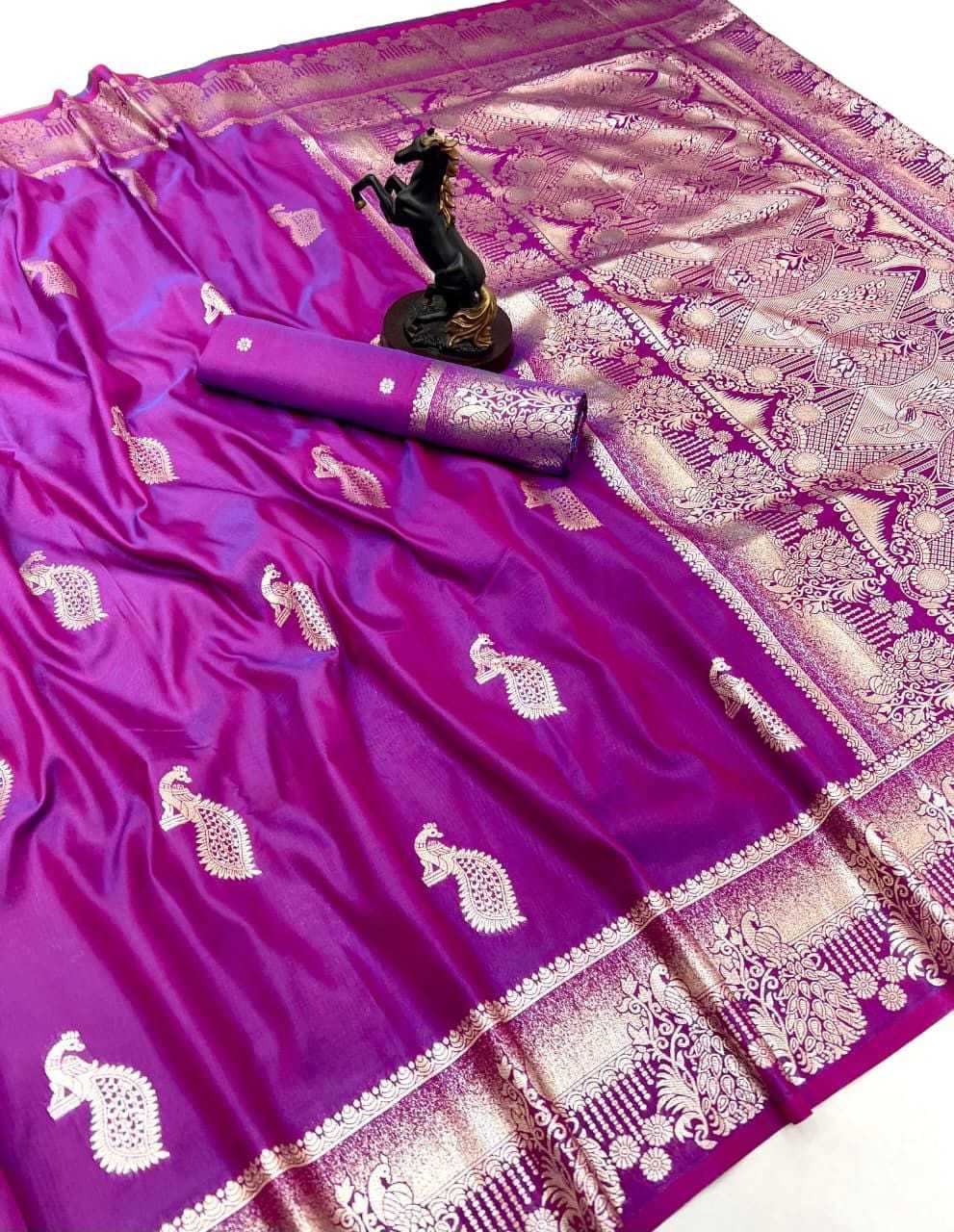 YNF Wholesale Banarasi Soft Silk Banarasi Silk Sarees  | Surat Manufacturer