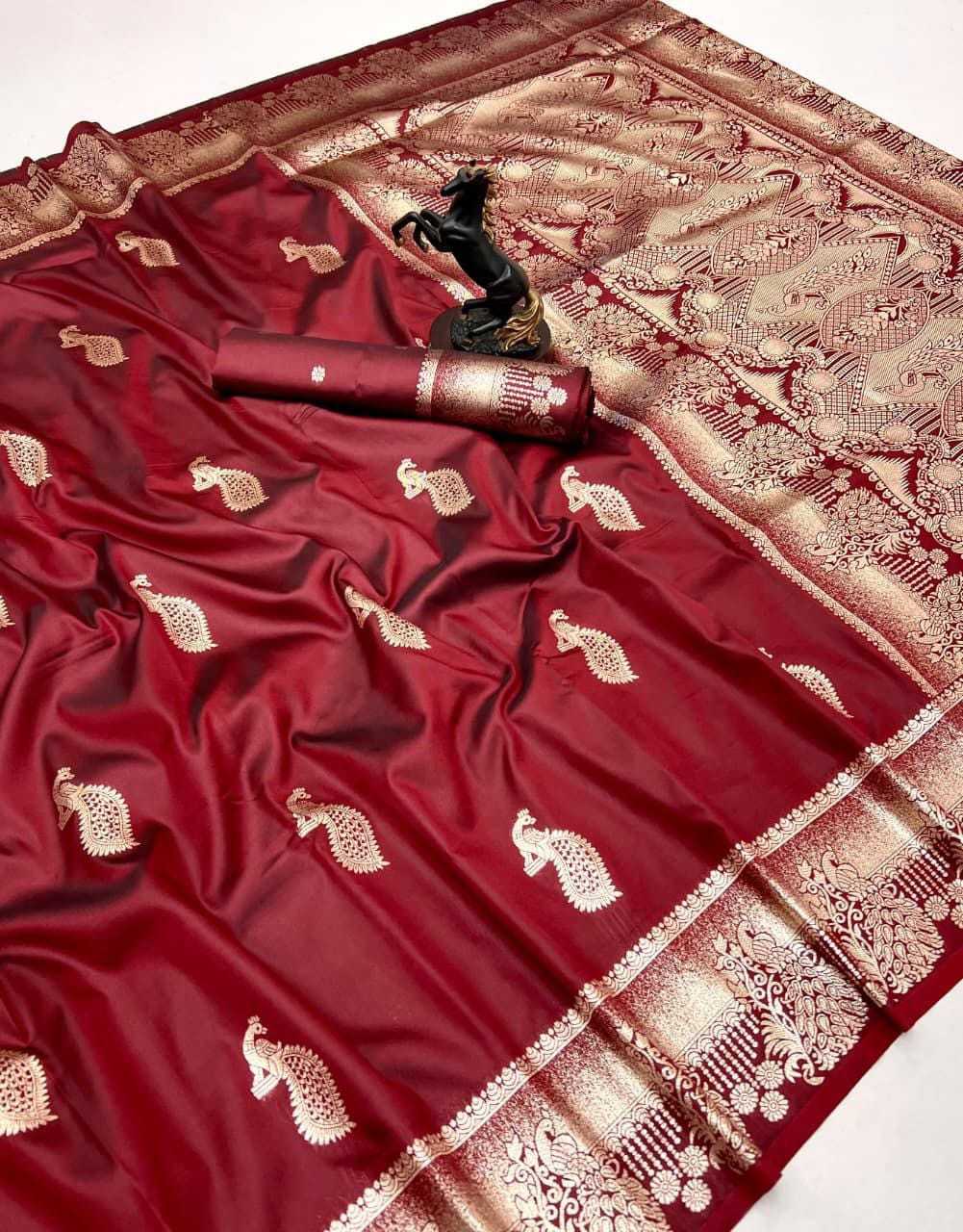 YNF Wholesale Banarasi Soft Silk Banarasi Silk Sarees  | Surat Manufacturer