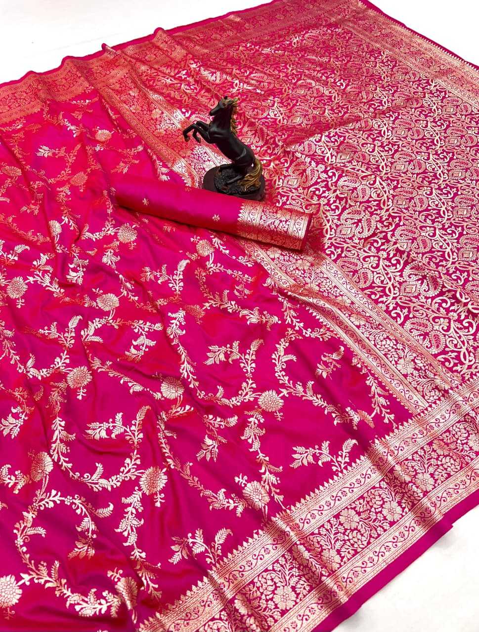 YNF Wholesale Banarasi Soft Silk Banarasi Silk Sarees  | Surat Manufacturer