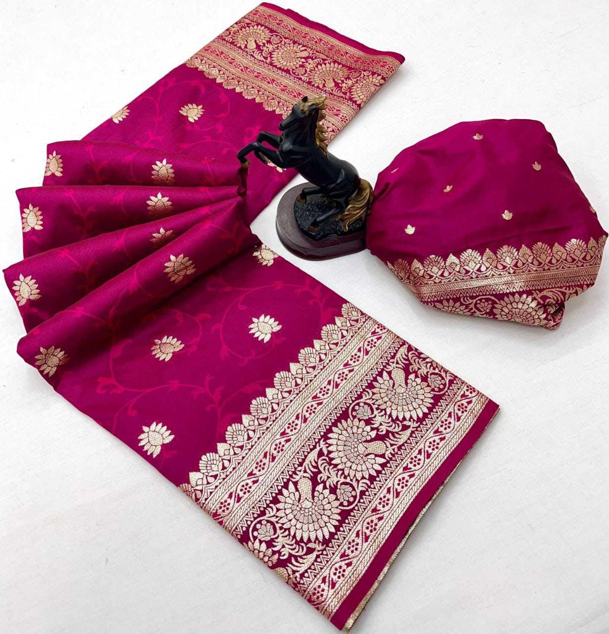 YNF Wholesale Banarasi Soft Silk Traditional Silk Sarees  | Surat Manufacturer