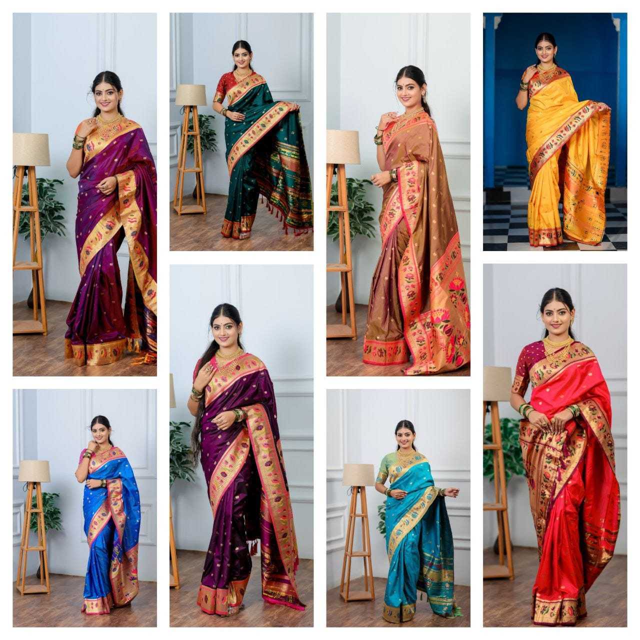 YNF Wholesale Pure Silk Traditional Sarees  | Surat Manufacturer