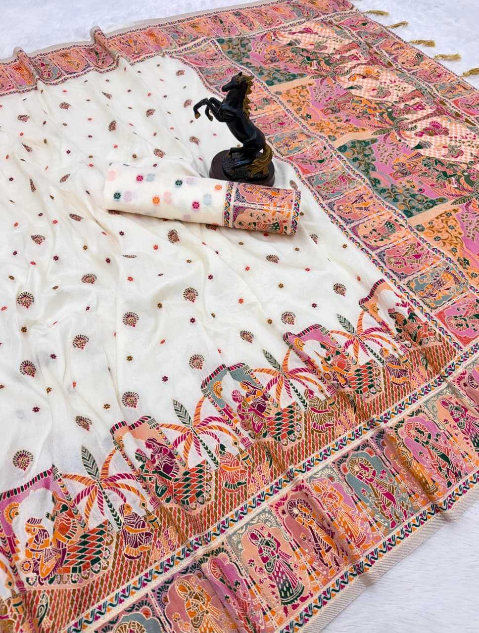 YNF Wholesale Pashmina Designer Sarees  | Surat Manufacturer