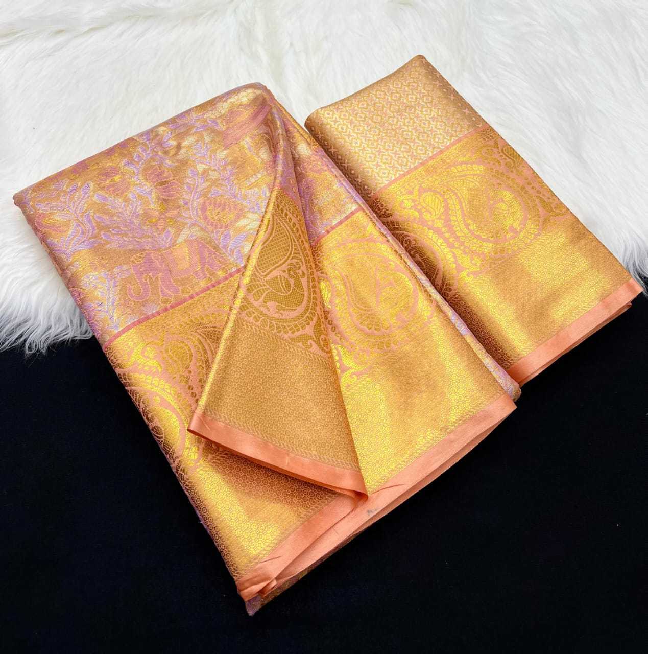 YNF Wholesale Kanjivaram Silk Embroidered Sarees  | Surat Manufacturer