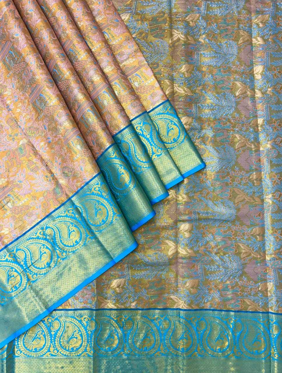 YNF Wholesale Kanjivaram Silk Embroidered Sarees  | Surat Manufacturer