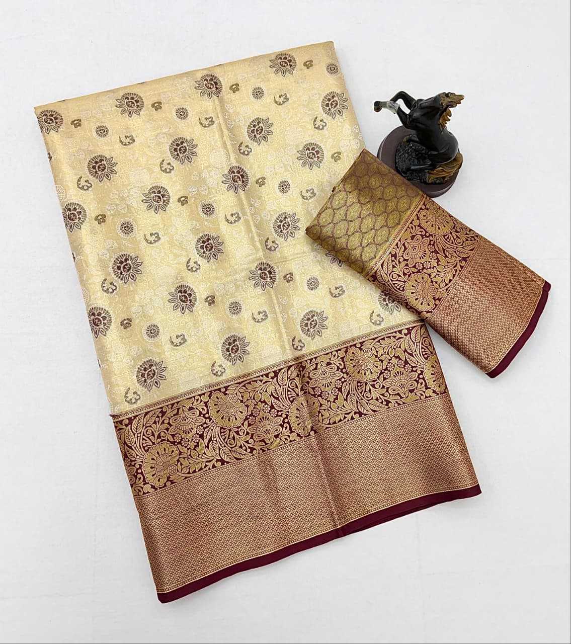 YNF Wholesale Tissue Silk Party Wear Sarees  | Surat Manufacturer