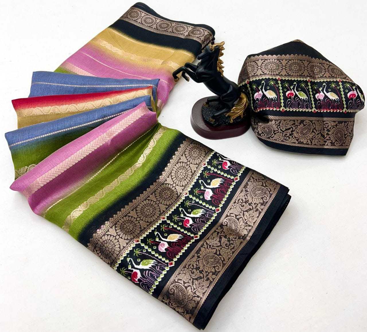 YNF Wholesale Soft Silk Party Wear Sarees  | Surat Manufacturer