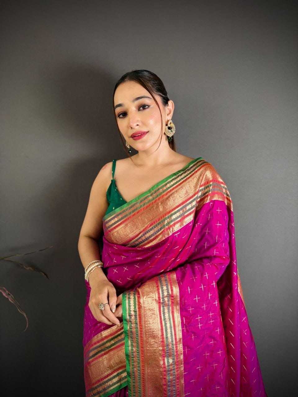 YNF Wholesale Silk Zari Border Sarees RIN211 SUHASINI-Vol-2 | Surat Manufacturer